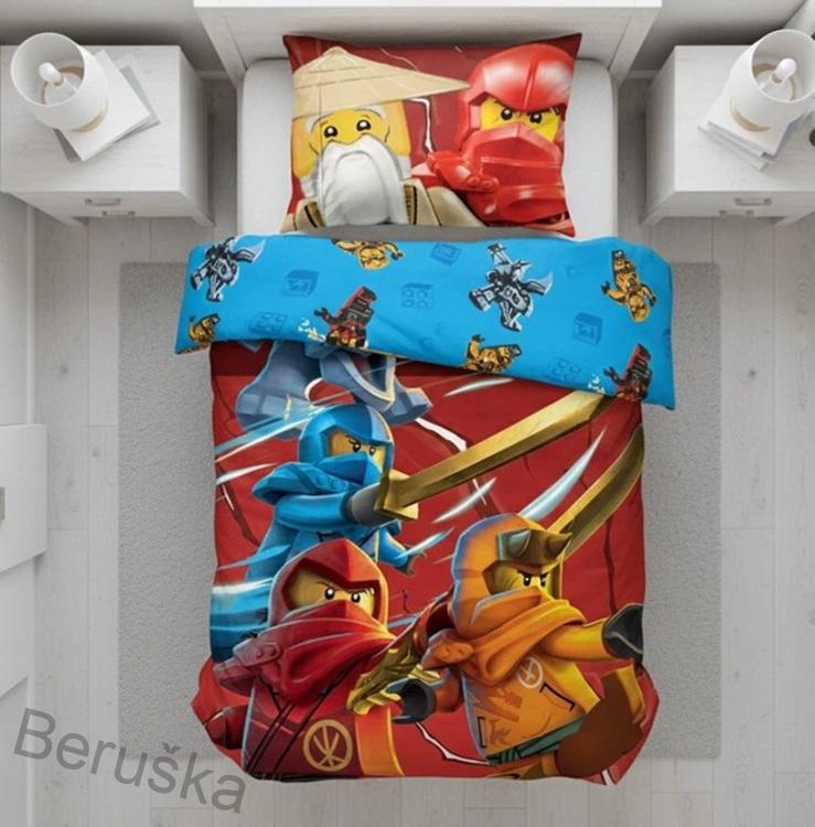  Dětské povlečení LEGO Ninjago Síla Ninjů
