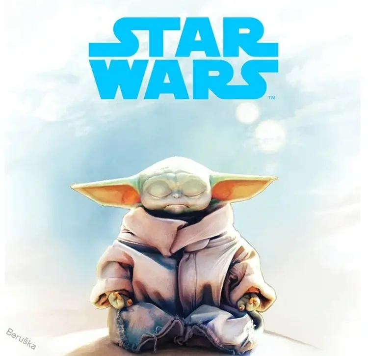 Dětské povlečení Star Wars Baby Yoda