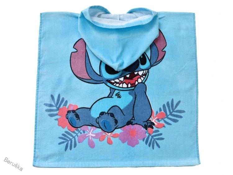 Dětské pončo Lilo a Stitch Roztomilý Mimozemšťan