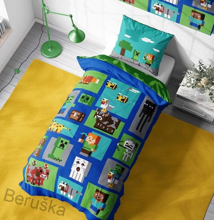  Dětské povlečení Minecraft Figure