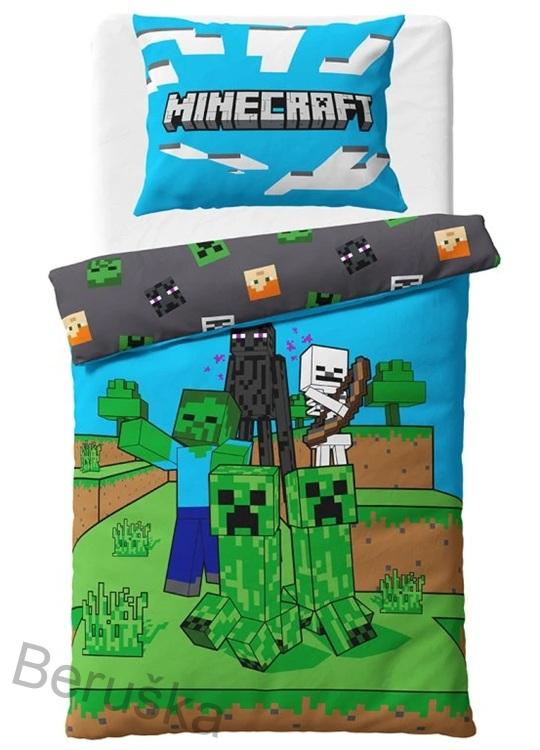 Dětské povlečení Minecraft Mob Monsters
