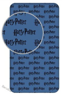 PROSTĚRADLO HARRY POTTER  modré