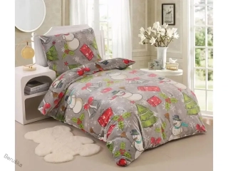 POVLEČENÍ MICROPLYŠ - sněhulák NAVIDAD