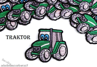 Nášivka - nášivky - nažehlovačky - nažehlovačka  Traktor