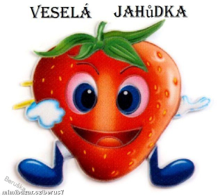 Nášivka - nášivky - nažehlovačky - nažehlovačka jahůdka veselá