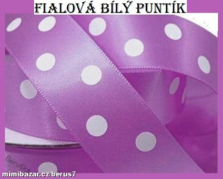 stuha - stuhy - mašle - š. 2,2 PUNTÍK