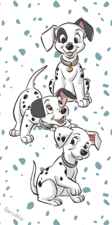 101 Dalmatians "Play" osuška