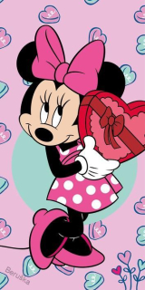osuška Minnie  Pink