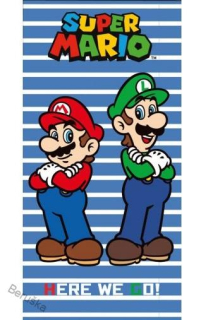 DĚTSKÁ OSUŠKA SUPER MARIO A LUIGI