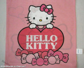 Povlak na polštářek Hello Kitty