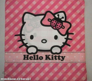 Povlak na polštářek Hello Kitty 04