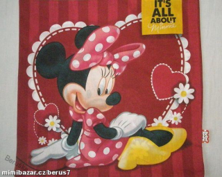 povlak - povlaky MINNIE srdce