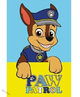 DĚTSKÝ RUČNÍK TLAPKOVÁ PATROLA POLICISTA CHASE 30X50