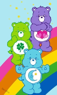 Dětský ručník Medvídci Care Bears 30x50