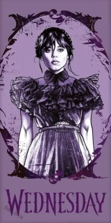 Osuška - osušky Wednesday Purple