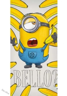 Dětský ručník Mimoni Bello Banana 30x50