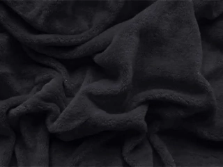 Prostěradlo mikroflanel 180 x 200 černá