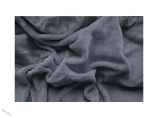 Prostěradlo mikroflanel 180 x 200 šedá tmavší