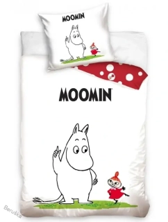 Dětské povlečení Muminci Mumínek a Majka