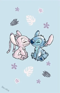 Dětský ručník Lilo and Stitch Light
