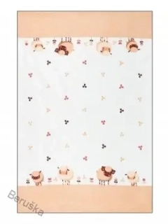 bavlněná utěrka * utěrky SLEEP WELL for HOME 50 x 70 OVEČKA 02