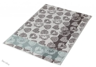 UTĚRKA ŽAKÁRSKÁ SRDCE PUNTÍKY 50x70 HNĚDÁ TM.