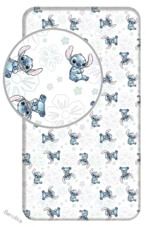 PROSTĚRADLO Lilo and Stitch Ohana White