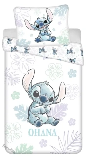 JERRY FABRICS POVLEČENÍ Lilo and Stitch Ohana White