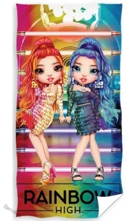  Dětská osuška Panenky Rainbow High Fashion Party
