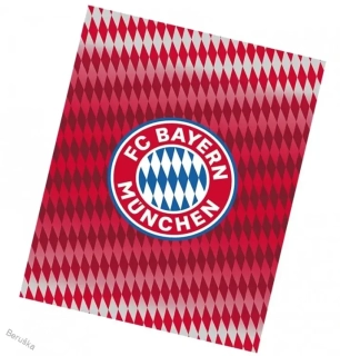 Fotbalová deka FC Bayern Mnichov Diamonds 130x170 cm