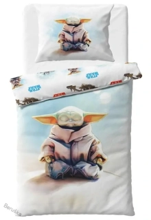  Dětské povlečení Star Wars Baby Yoda