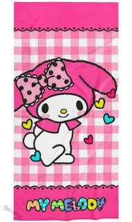 Dětská osuška Hello Kitty My Melody Růžový Králíček