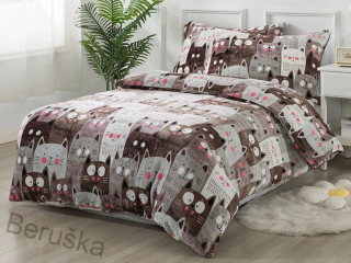 Mikroplyšové povlečení CATS Exclusive