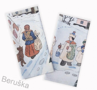 Kuchyňské utěrky LADA - KOLEDA TŘÍKRÁLOVÁ