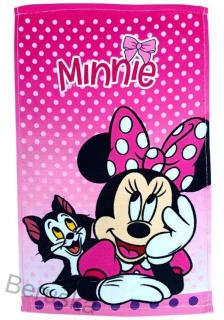Dětský ručník 50 x 30 Minnie kocourek
