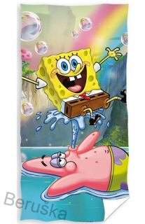 Dětská osuška Sponge Bob Vodotrysk