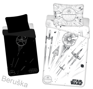 POVLEČENÍ Star Wars "Death Star" se svítícím efektem