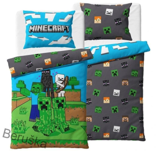 Dětské povlečení Minecraft Mob Monsters
