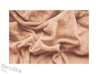 Prostěradlo mikroflanel 140 x 200 béžová