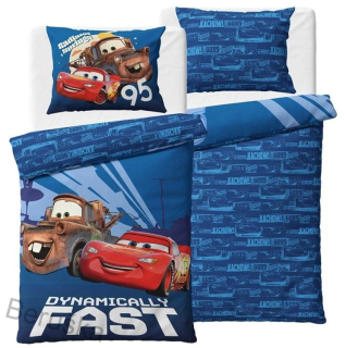 Povlečení Cars 3 Blesk McQueen a Burák