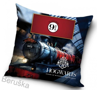 Povlak na polštářek Harry Potter Expres do Bradavic