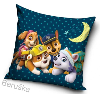 Povlak na polštářek Tlapková Patrola Noční Hlídka