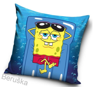 Povlak na polštářek Sponge Bob Na lehátku
