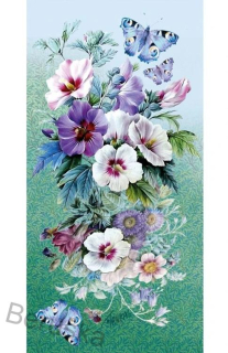 Ručník 50 x 100 cm - Ibišek