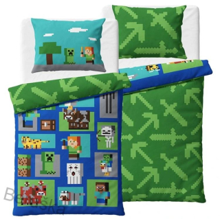 Dětské povlečení Minecraft Figure