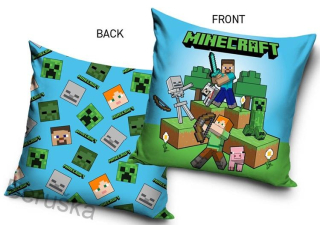 Dětský povlak na polštářek Minecraft Adventure
