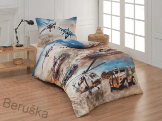 Povlečení bavlna deluxe ARMY