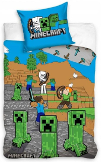 Dětské povlečení Minecraft Time to Mine