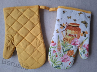 Chňapka * chňapky * Rukavice kuchyňská Honey