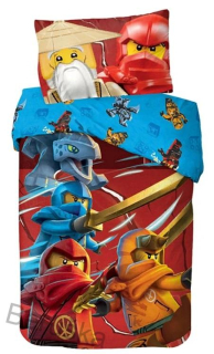 Dětské povlečení LEGO Ninjago Síla Ninjů